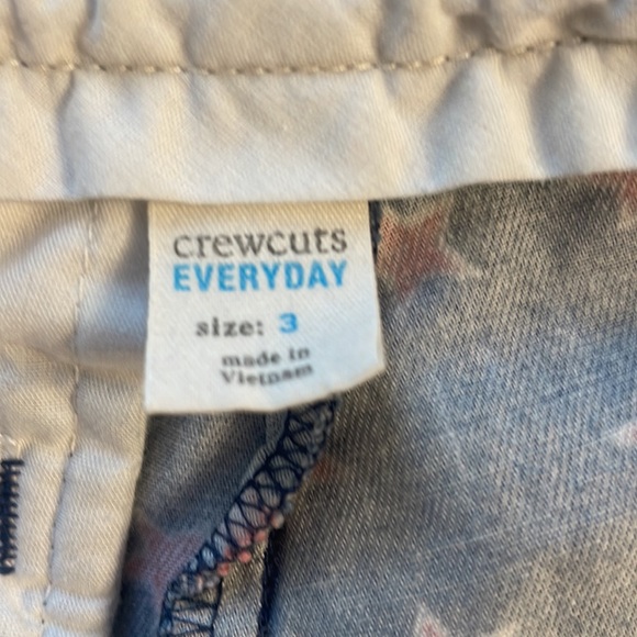 boys 3T crewcuts navy and red stars shorts - Picture 5 of 6